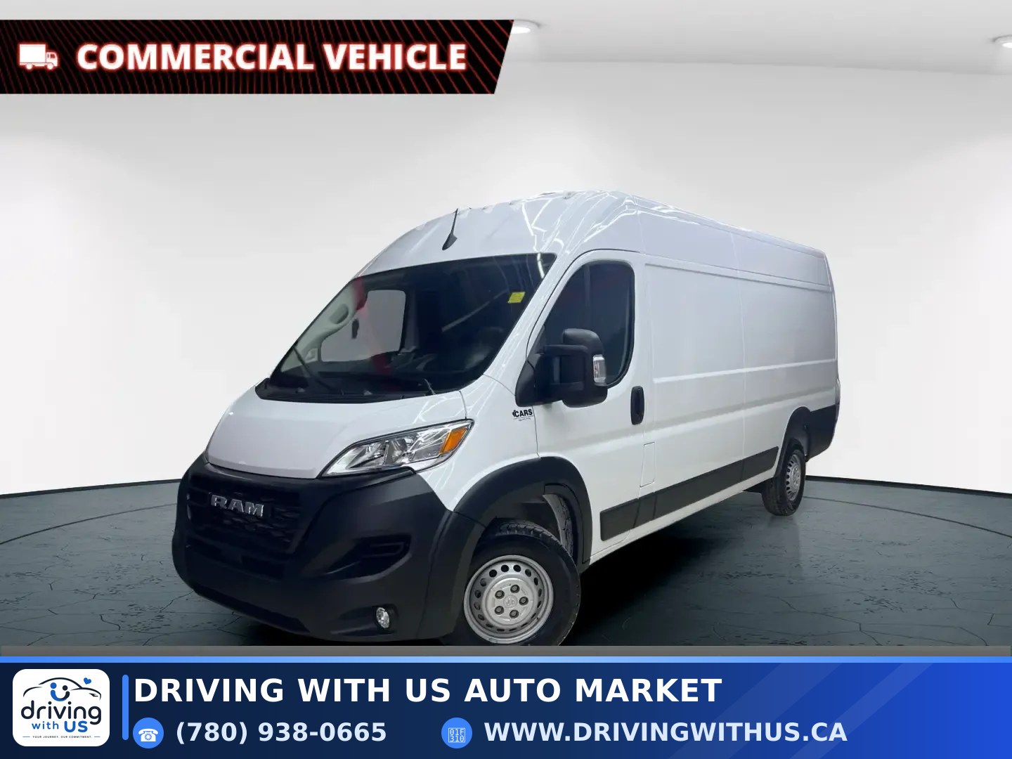 2025 Ram ProMaster Cargo Van Tradesman 3500 High Roof Ext 159" WB w/Pass Seat — photo 1