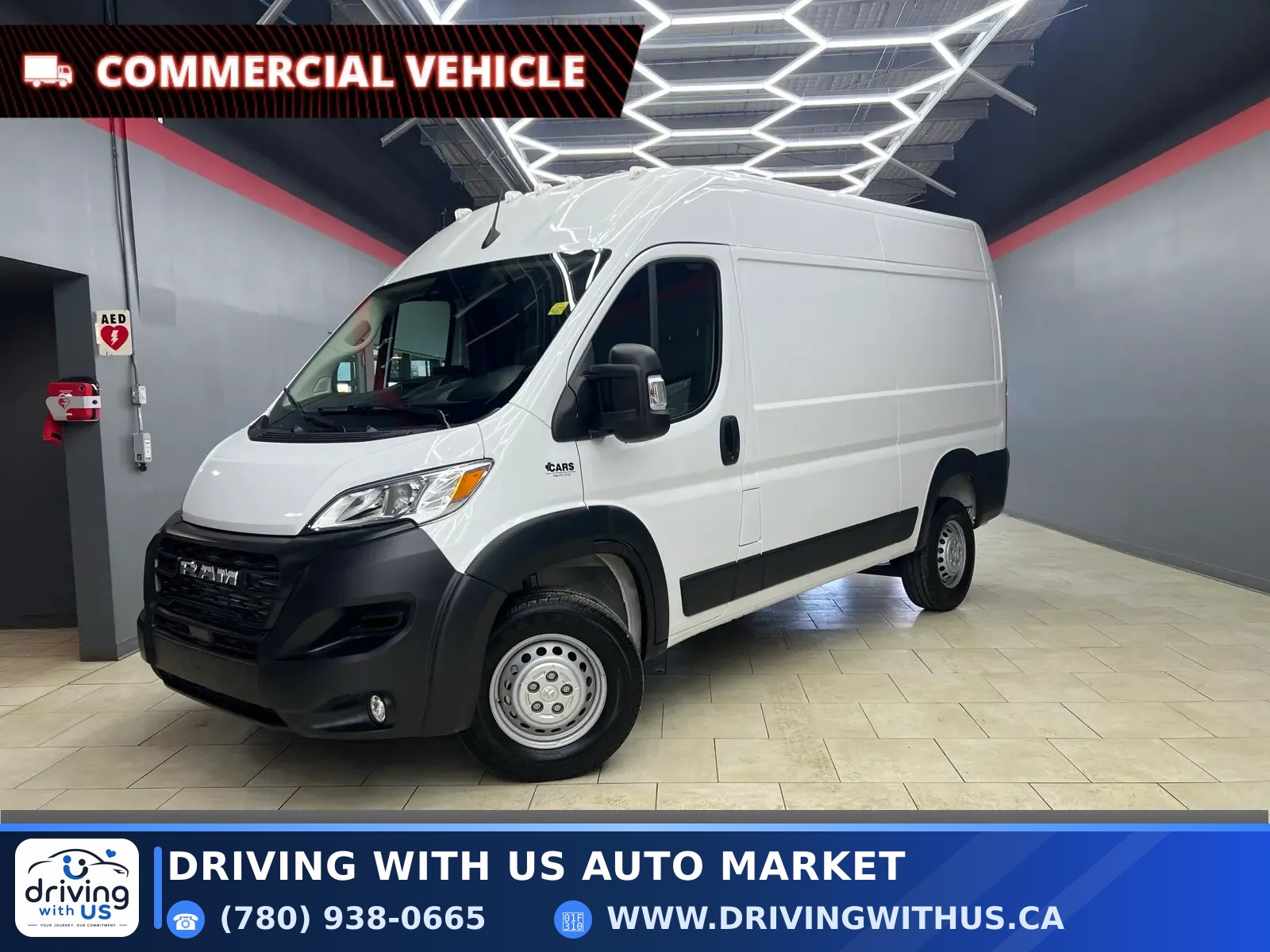 2025 Ram ProMaster Cargo Van Tradesman 1500 High Roof 136" WB w/Pass Seat — photo 1